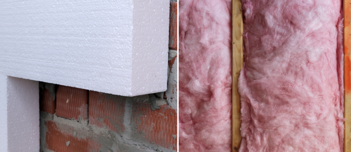 rigidfoam styrofoam insulation vs fiberglass