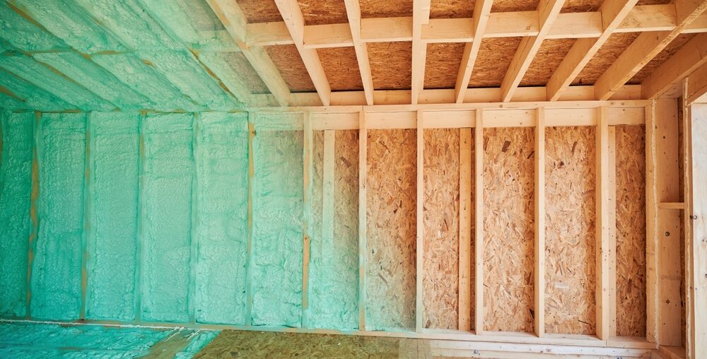 can you paint spray foam insulation